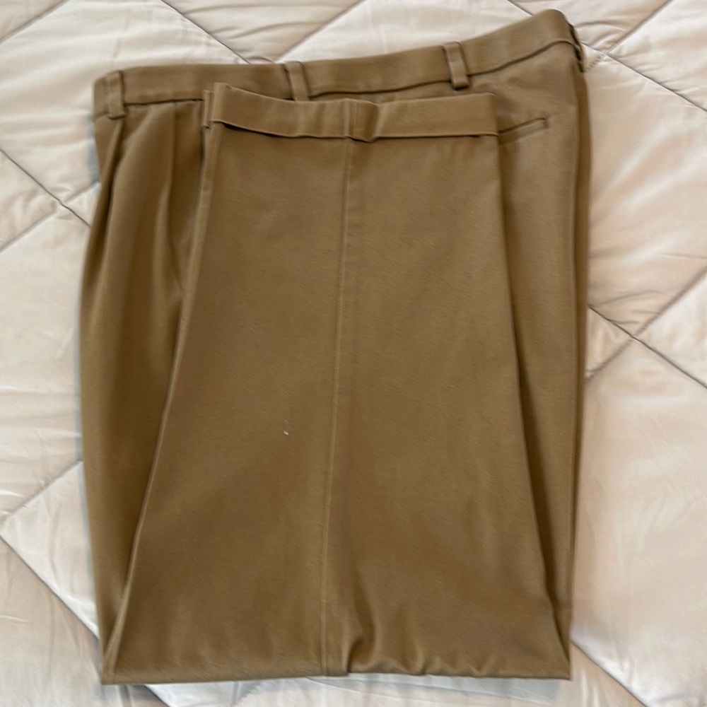 Dark khaki dress pants